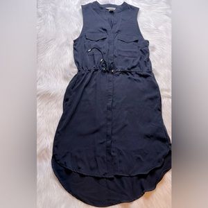 H&M DRESS NAVY BLUE